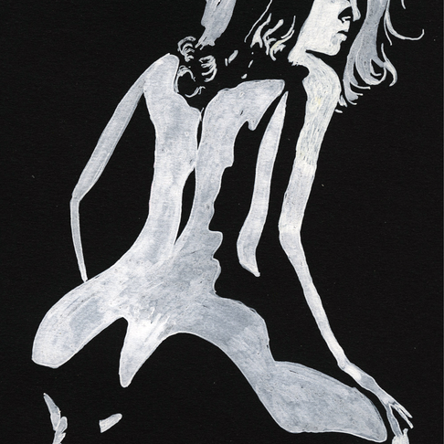 Naken svartvit flicka Naken svartvit flicka